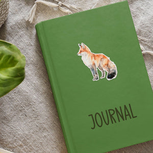 Fox sticker, Waterproof vinyl decal, Animal lover gifts - SoulFamiliar