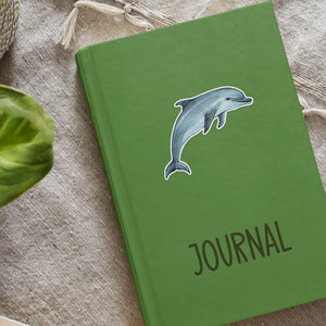 Dolphin sticker, Waterproof vinyl decal, Animal lover gifts - SoulFamiliar