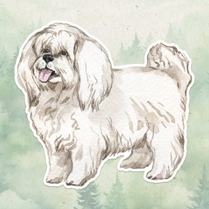 Bolognese sticker, Waterproof vinyl decal, Dog sticker - SoulFamiliar