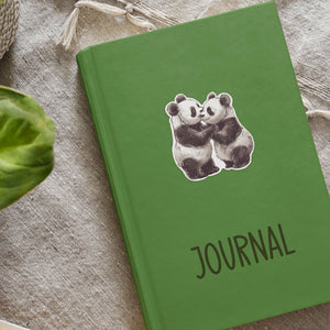 Panda sticker, Waterproof vinyl decal, Animal lover gifts - SoulFamiliar