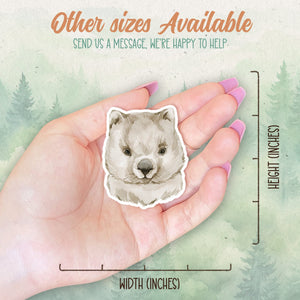 Wombat sticker, Waterproof vinyl decal, Animal lover gifts - SoulFamiliar