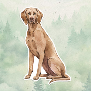 Vizsla sticker, Waterproof vinyl decal, Dog sticker - SoulFamiliar