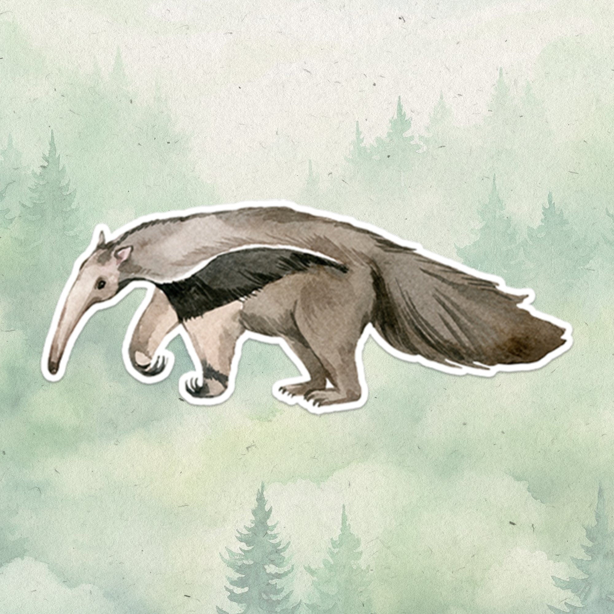 Anteater sticker - SoulFamiliar